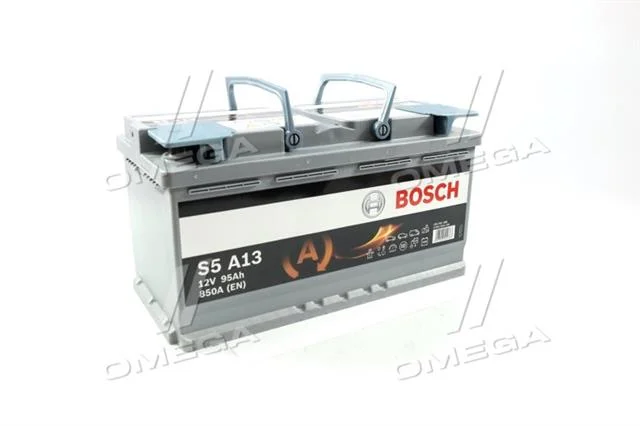 Акумулятор 95Ah-12v BOSCH AGM (S5A13) (353x175x190),R,EN850