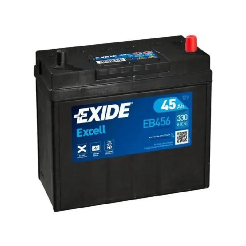 Акумулятор 45Ah-12v Exide EXCELL (234х127х220), R, EN300 Азія тонк.клеми! КАТ. -10%