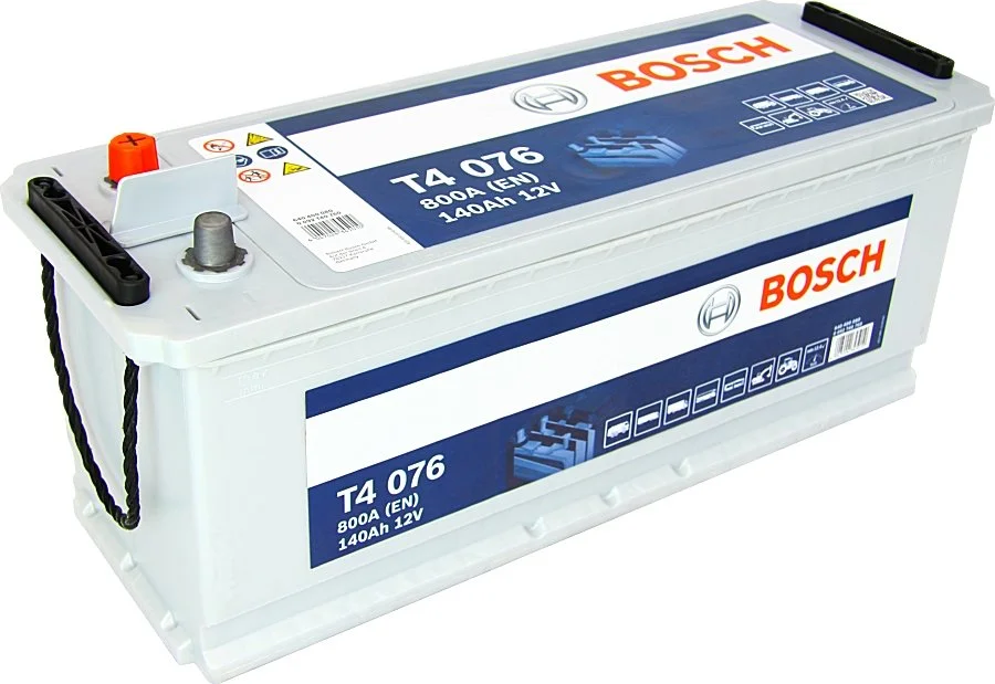 Акумулятор 140Ah-12v BOSCH (T4076) (513x189x223),полярність зворотна (3),EN800