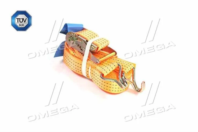 Стяжка груза 2t. 50mm.x12m.(0.5+11.5) метал. ручка
