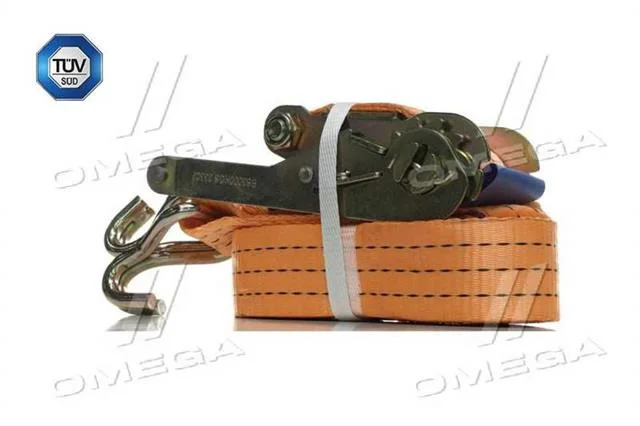 Стяжка вантажу, 3t. 50mm.x8m.(0.5+7.5) пластик. ручка <ДК>