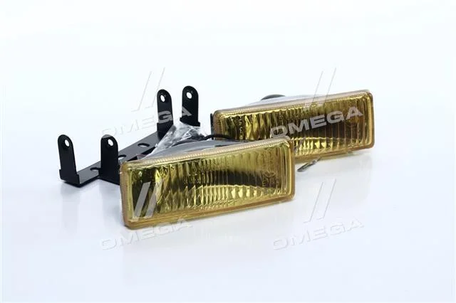 Фари додаткові жовті, H3/12V/55W, 128*45mm <ДК>