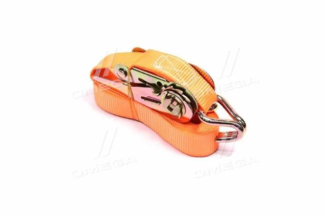 Стяжка вантажу, 1t. 25mm.x5m.(0.5+4.5) метал. ручка <ДК>