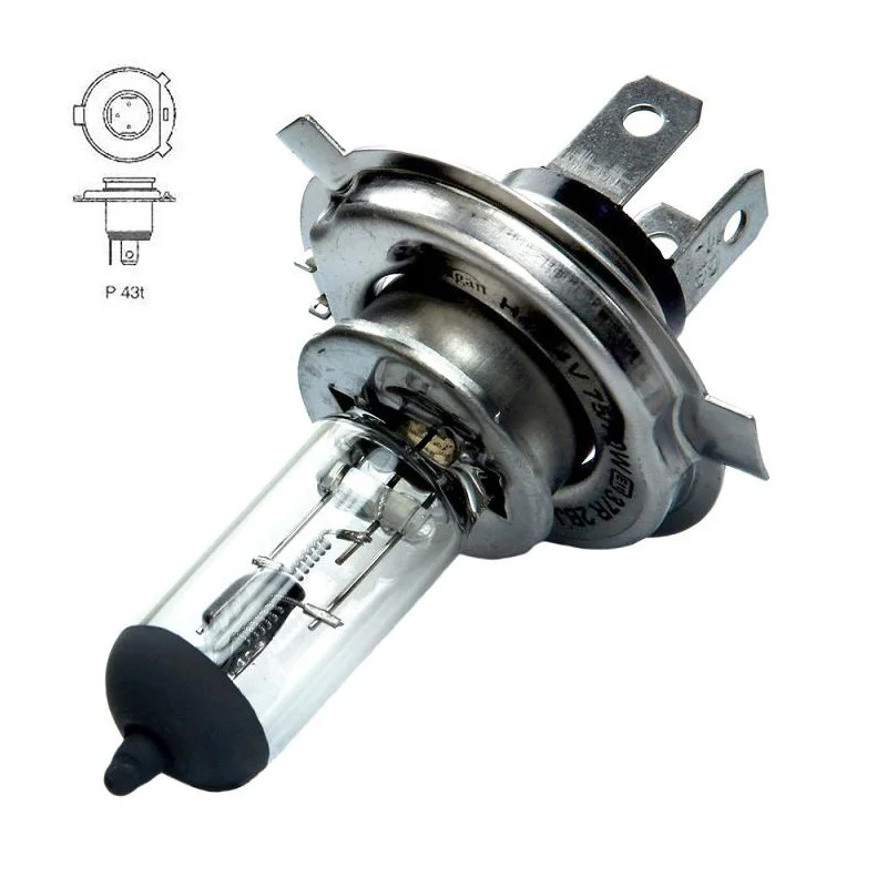 Лампа H4 P43t 24V 75/70W.