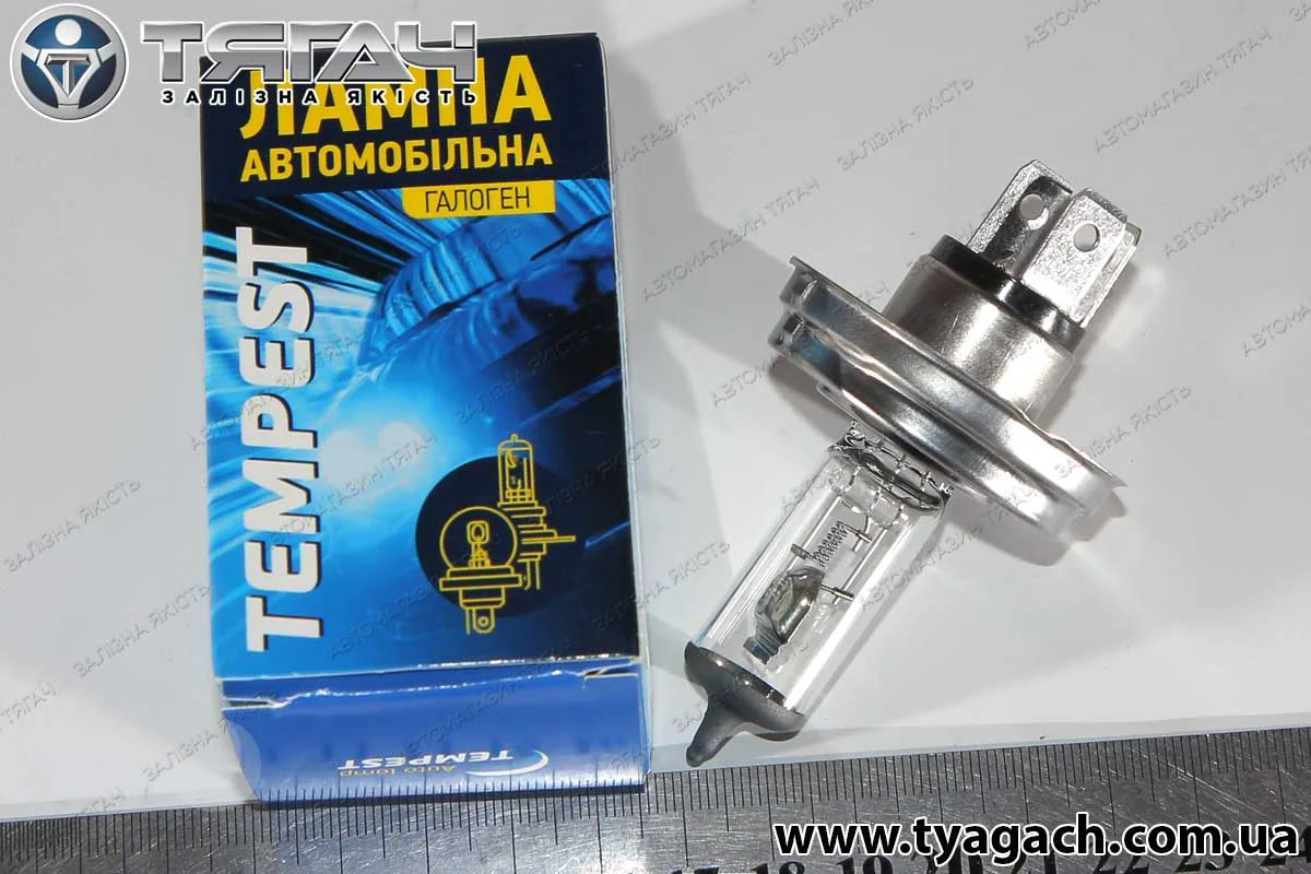 Лампа головного світла H4 P45t 24V 100/90W <Tempest>