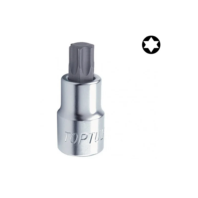 Головка з насадкою TORX T30 37mm 1/4" (TOPTUL)