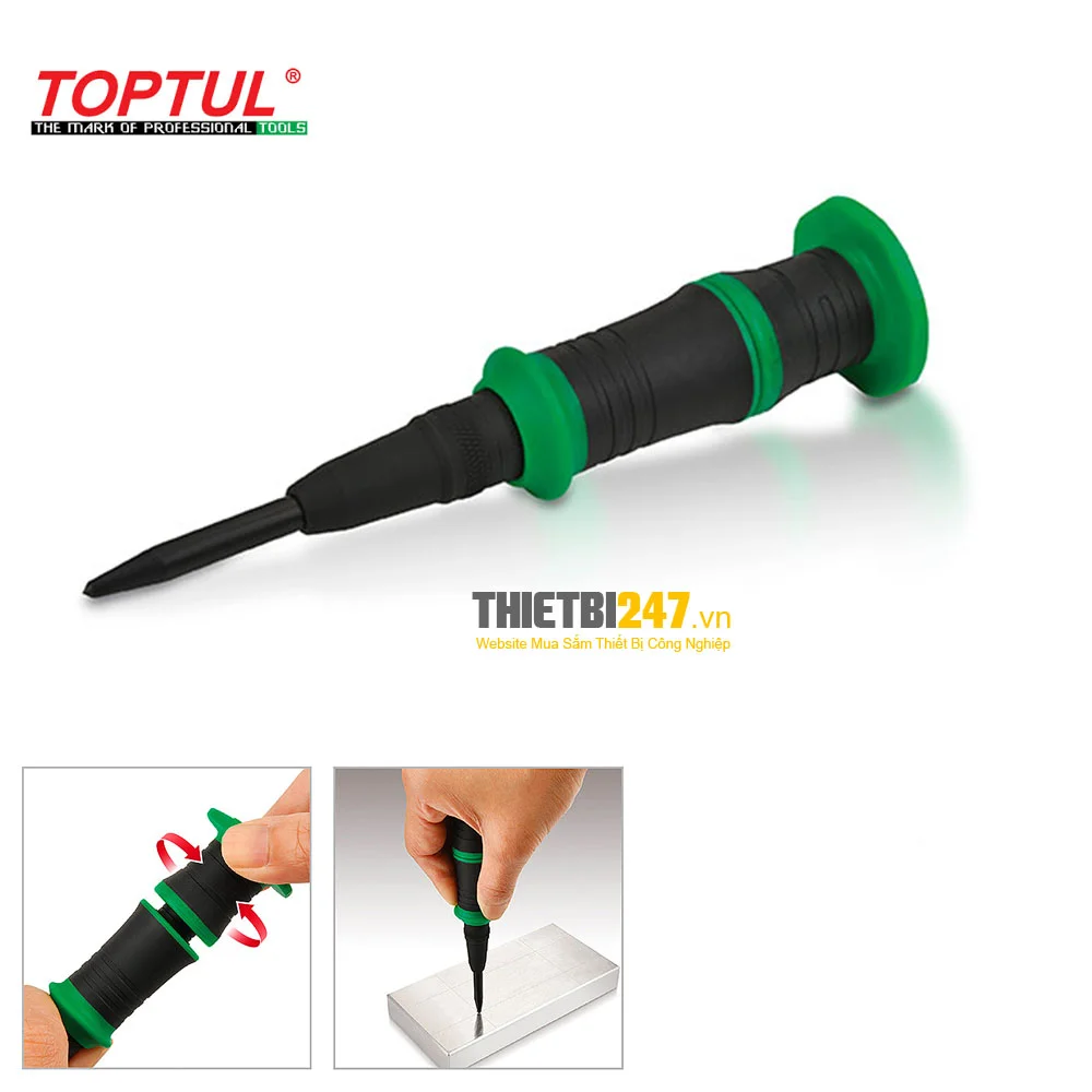 Кернер автоматичний з регулюванням зусилля Heavy Duty TOPTUL HBBF0155