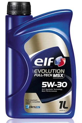 Олива моторна ELF Evolution FULL-TECH MSX 5W-30 (Каністра 1л)