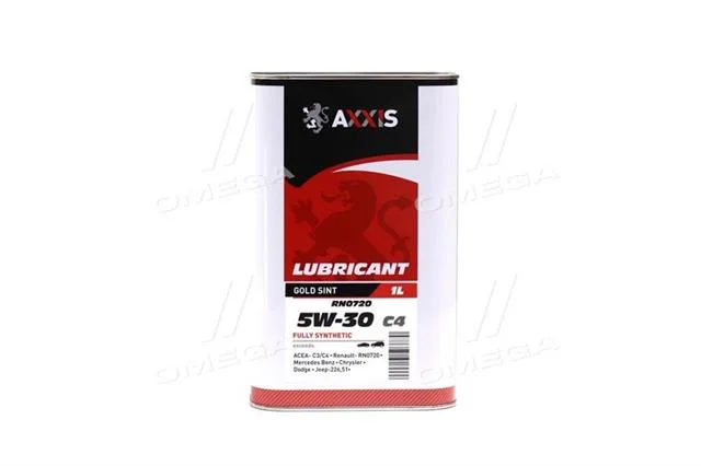 Масло моторн. AXXIS 5W-30 С4 RN0720 (Каністра 1л)