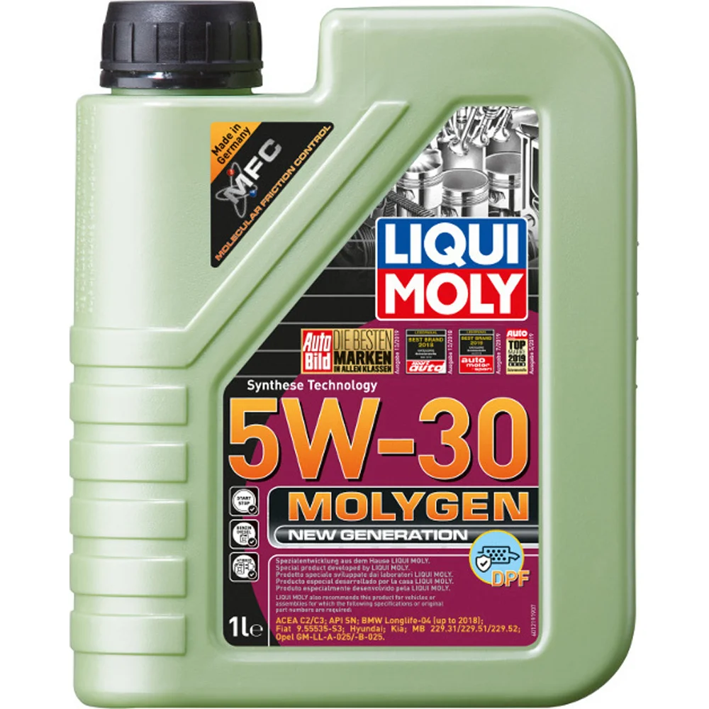 Олива моторна Liqui Moly Molygen New Generation 5W-30 DPF (Каністра 1л)
