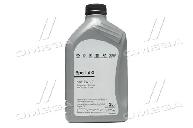 Олива моторна VAG SPECIAL G 5W-40 (1л)