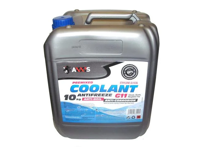 Антифриз BLUE G11 Сoolant <AXXIS> (синій) (Каністра 10кг)