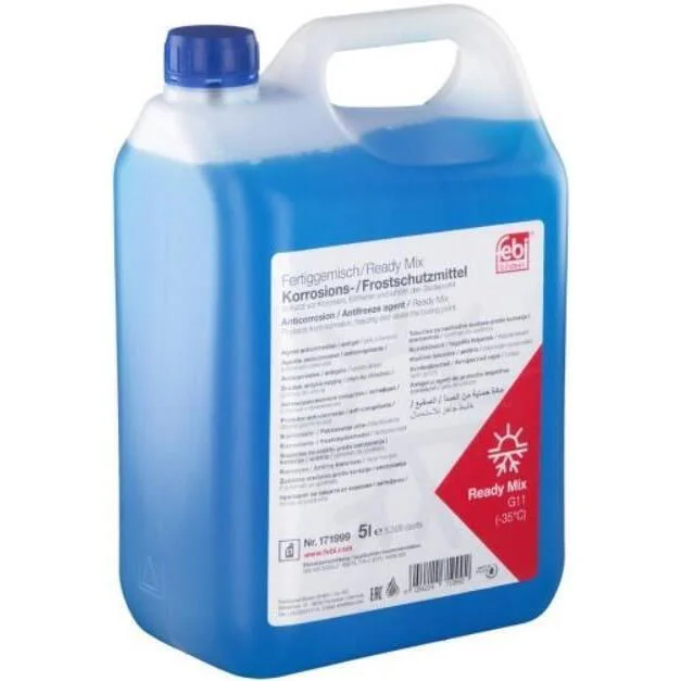 Антифриз FEBI синій Ready Mix -35C G11 (Каністра 5л)