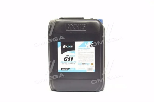 Антифриз концентрат ECO-80C BLUE G11 (синій) 20л/21,4kg <AXXIS>
