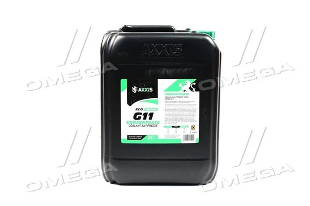 Антифриз концентрат ECO-80C GREEN G11 зелений 20л/21,4kg <AXXIS>