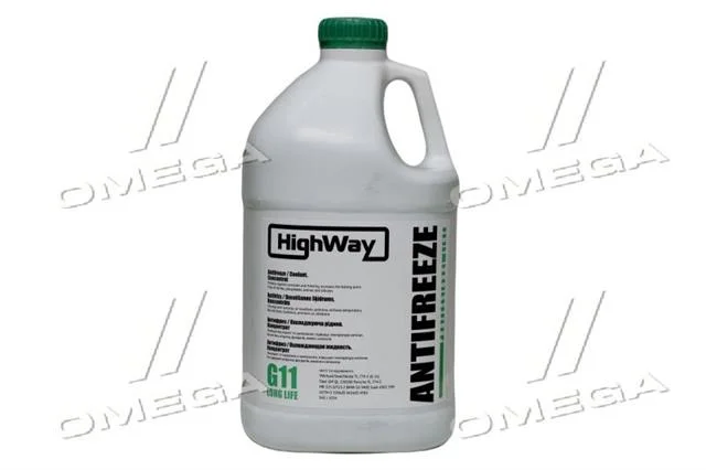Антифриз HighWay ANTIFREEZE G11 концентрат зелений 3,78л