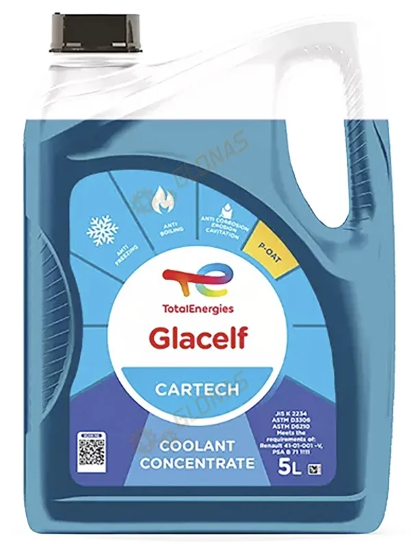 Антифриз Total GLACELF CARTECH концентрат (Каністра 5л)
