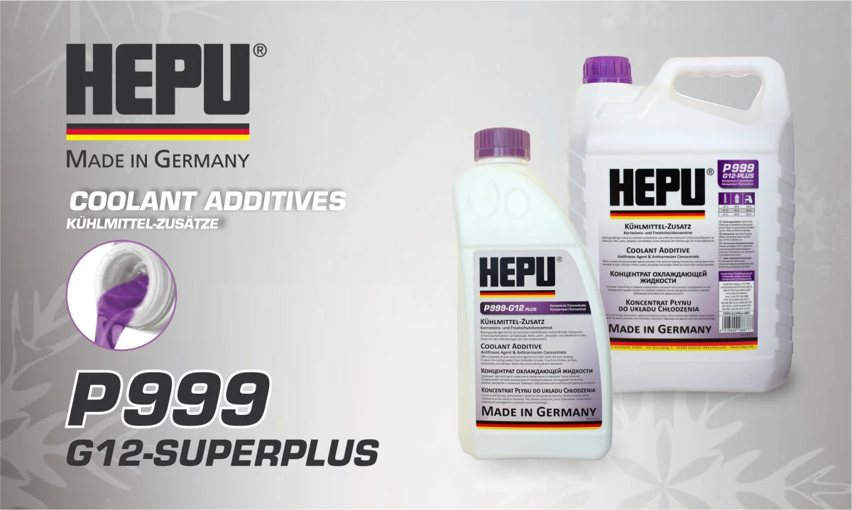 Антифриз HEPU G12 RED концентрат (Каністра 1,5л)