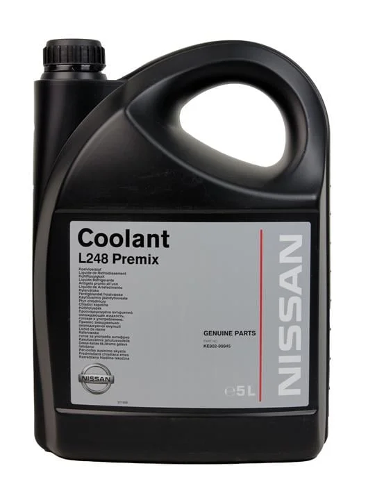Антифриз NISSAN Coolant L248 PREMIX, зелений, -38°C (5л)