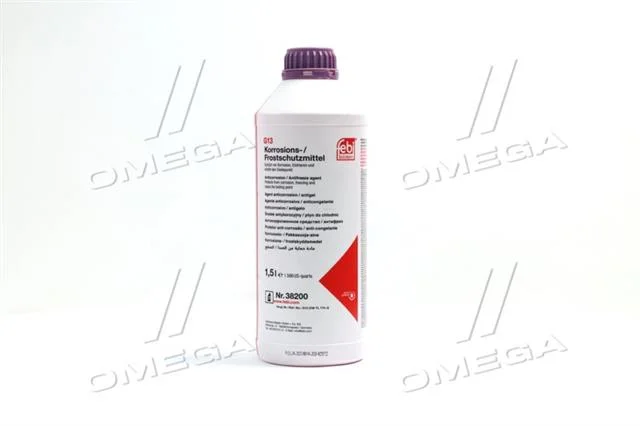 Антифриз FEBI концентрат G13 (Каністра 1,5 л)