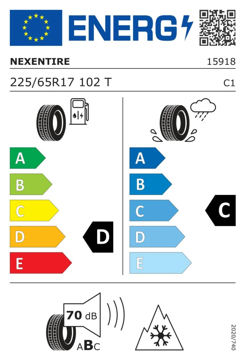 Шина 225/65R17 102T WINGUARD Sport 2 SUV (Nexen)