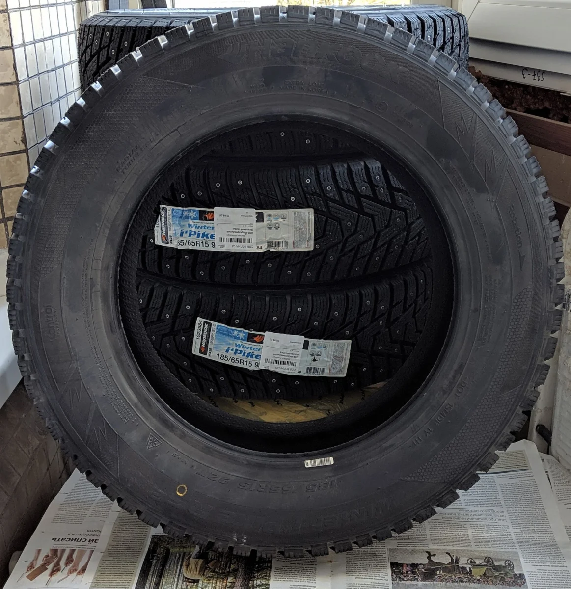 Шина 185/65R15 92T Winter i*Pike RS2 W429 XL (Hankook) під шип