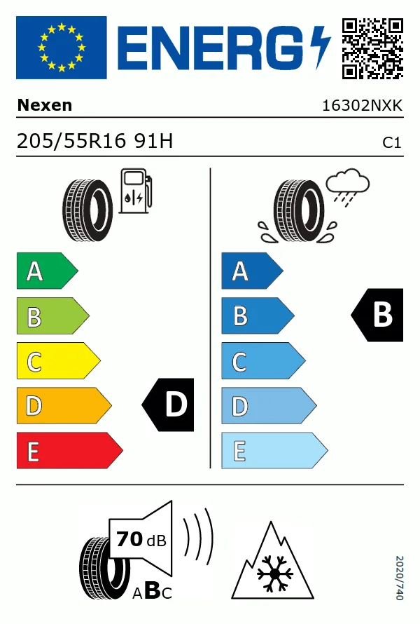 Шина 205/55R16 91H Winguard Sport 2 (Nexen)