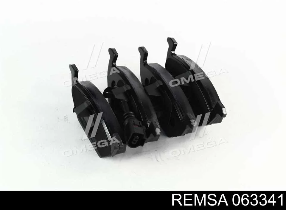 Колодка гальм. диск. передня для AUDI A3, SEAT, SKODA, VW