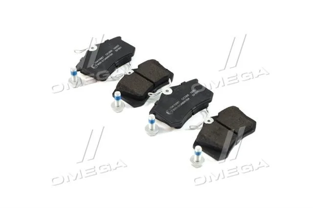 Колодка гальм. диск. AUDI/PEUGEOT/RENAULT/SEAT/VW задн.
