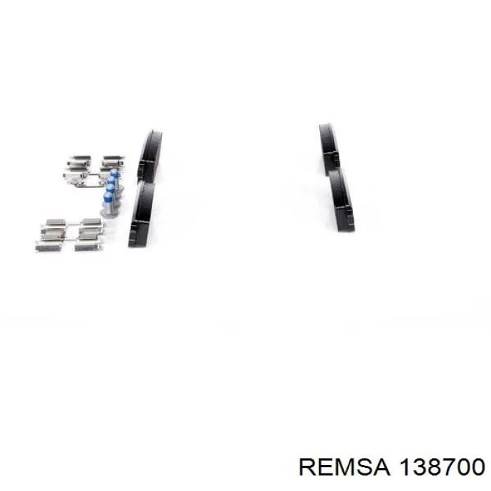 Колодка гальм. диск. RENAULT GRAND SCENIC III 1.4-2.0 09-, MEGANE III 08- задн.