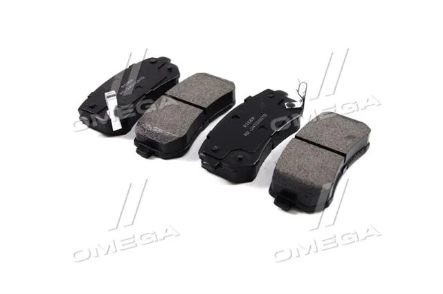 Колодка гальм. диск. STANDARD HYUNDAI ACCENT, KIA RIO, CEED 05- задн. (RIDER)