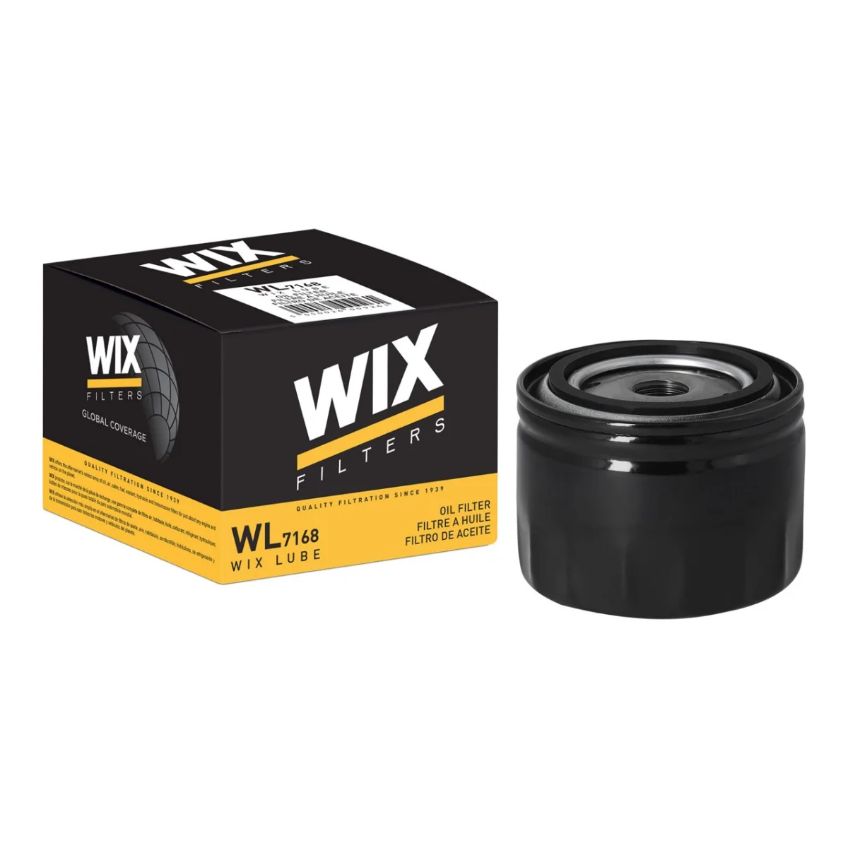 Фільтр оливний ВАЗ 2101-2107 2108-09 (низький 72мм) WL7168/OP520/1 (вир-во WIX-FILTERS UA