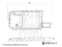 Фільтр АКПП піддон масляний (компл.) BMW 3 18-, 7 -22, X3 17-