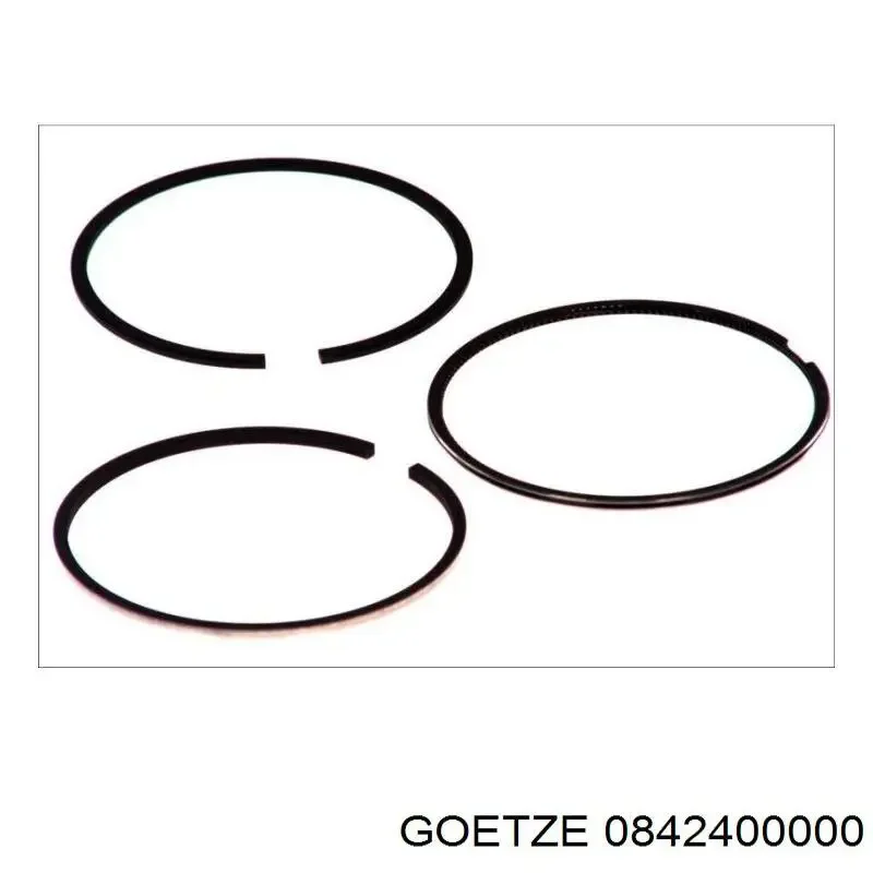 Кільця поршневі PSA 75,00 1.6HDi 16V DV6TED4 Euro4 3x1,95x2,5