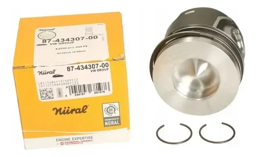 Поршень з кільцями VAG 83.5 3.0 TDi ASB/BNG/BMK/BKN/BKS/BUG/BUN/CASB/CATA/CDYB 2003->
