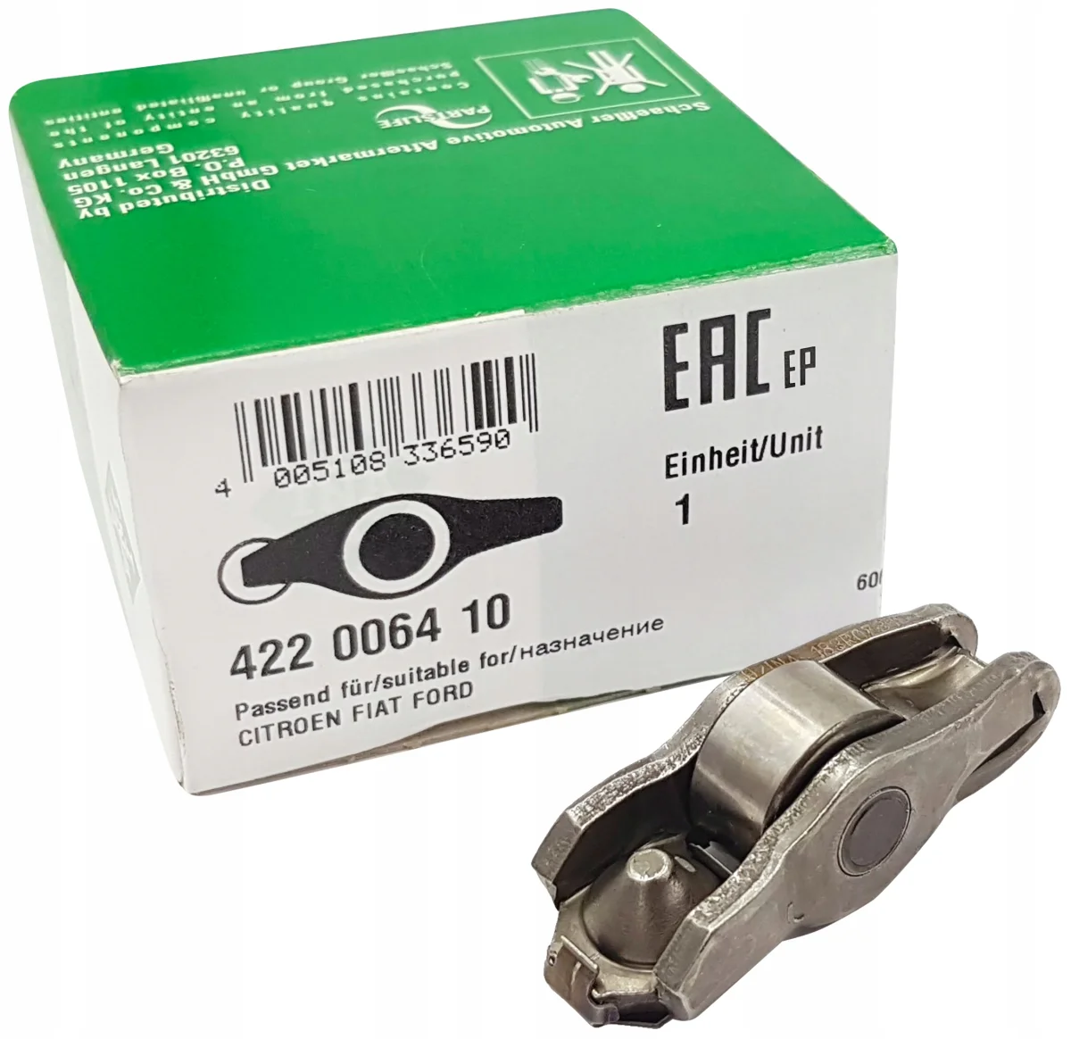 Коромысло клапана ALFA/FIAT/OPEL 188A9/199A3/199B1/D13A/Z13DTJ/Z13DTH/A13DTE